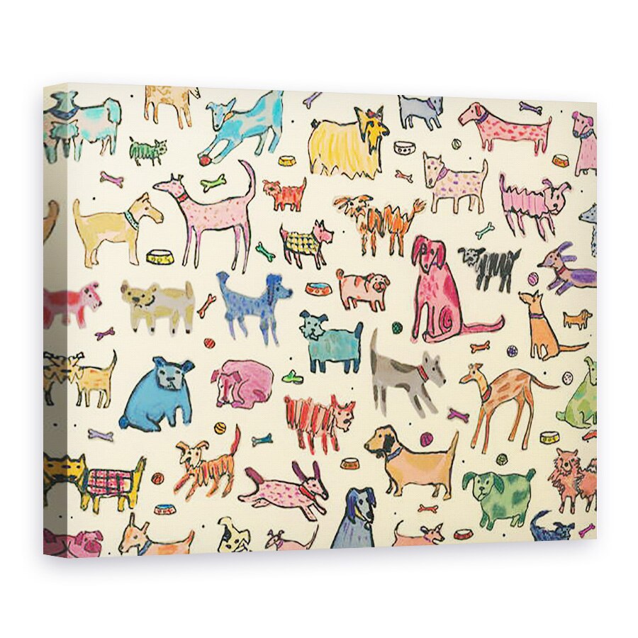 Tablou canvas - Sarah Battle - 46 caini, 2017, 50 x 70 cm