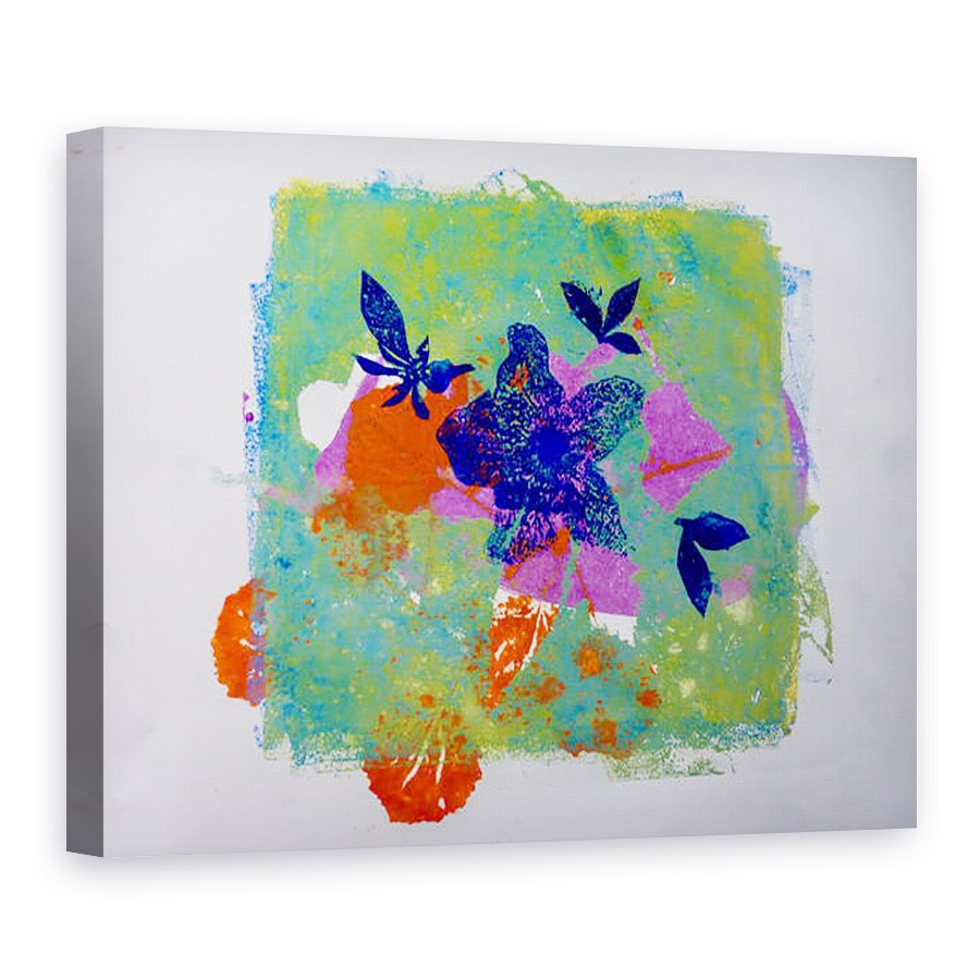 Tablou canvas - Sarah Thompson-Engels - Floare Albastra,2019, 50 x 70 cm