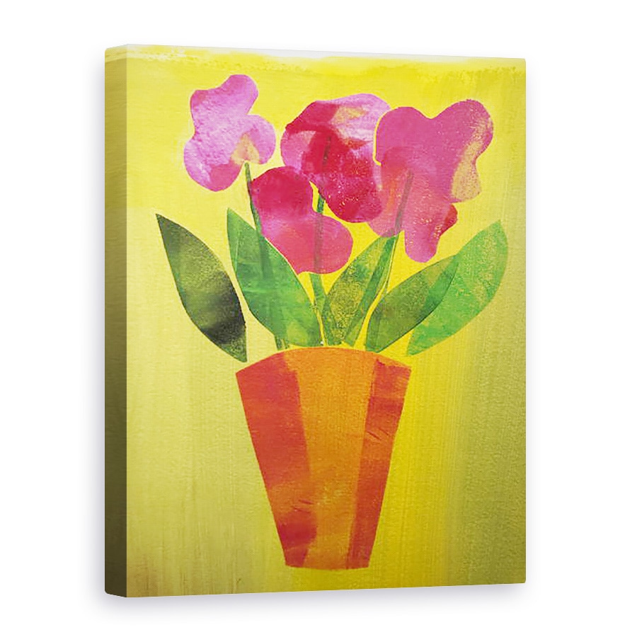 Tablou canvas - Sarah Thompson-Engels - Ghiveci de flori, 2019, 50 x 70 cm