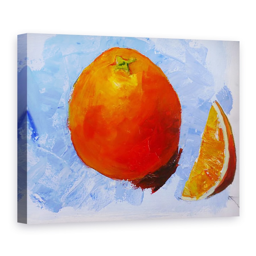 Tablou canvas - Sarah Thompson-Engels - Portocale si felie, 2019, 75 x 100 cm