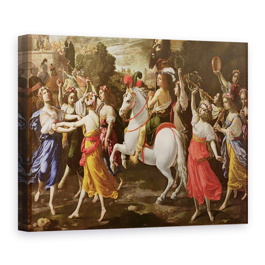 Tablou canvas - Rutilio Manetti - Triumful lui David, 75 x 100 cm