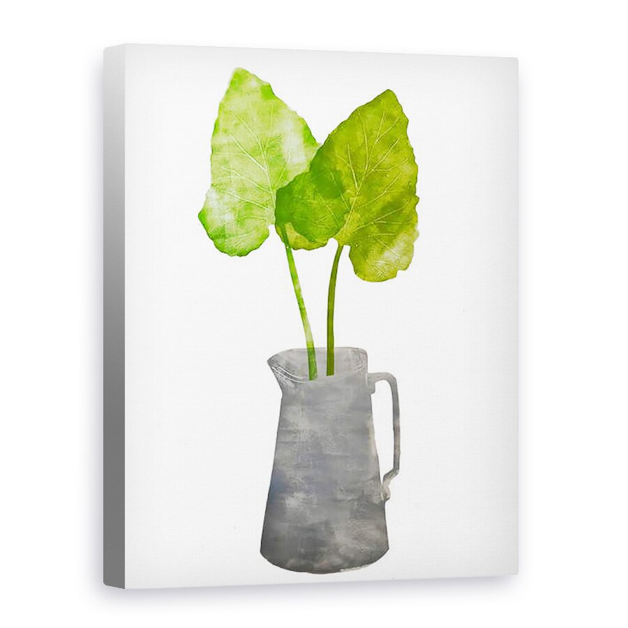 Tablou canvas - Sarah Thompson-Engels - Ulcior gri cu frunze 2020, 50 x 70 cm