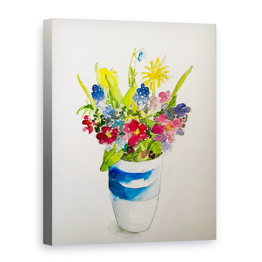 Tablou canvas - Sarah Thompson-Engels - Flori de primavara,2020, 50 x 70 cm