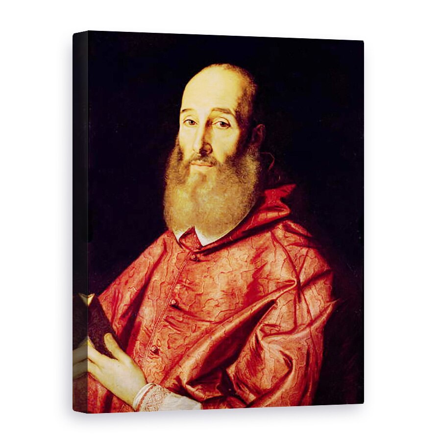 Tablou canvas - Scipione Pulzone - Cardinalul Antoine Perronot de Granvelle 1517-86, 50 x 70 cm