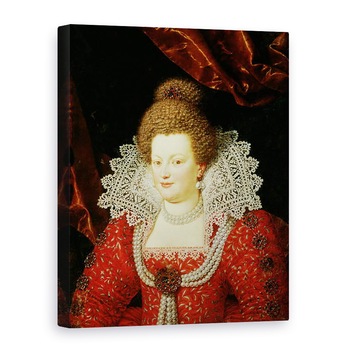 Tablou canvas - Scipione Pulzone - Portretul Mariei de Medici 1573-1642, 50 x 70 cm Tablou canvas - Scipione Pulzone - Portretul Mariei de Medici 1573-1642, 50 x 70 cm