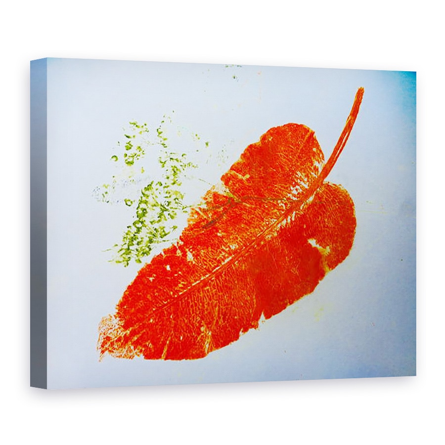 Tablou canvas - Sarah Thompson-Engels - Frunza portocalie, 50 x 70 cm