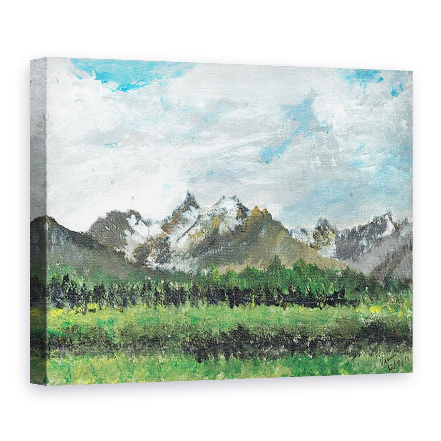 Tablou canvas - Vincent Alexander Booth - Vedere hotel la Crans, 2011, 50 x 70 cm
