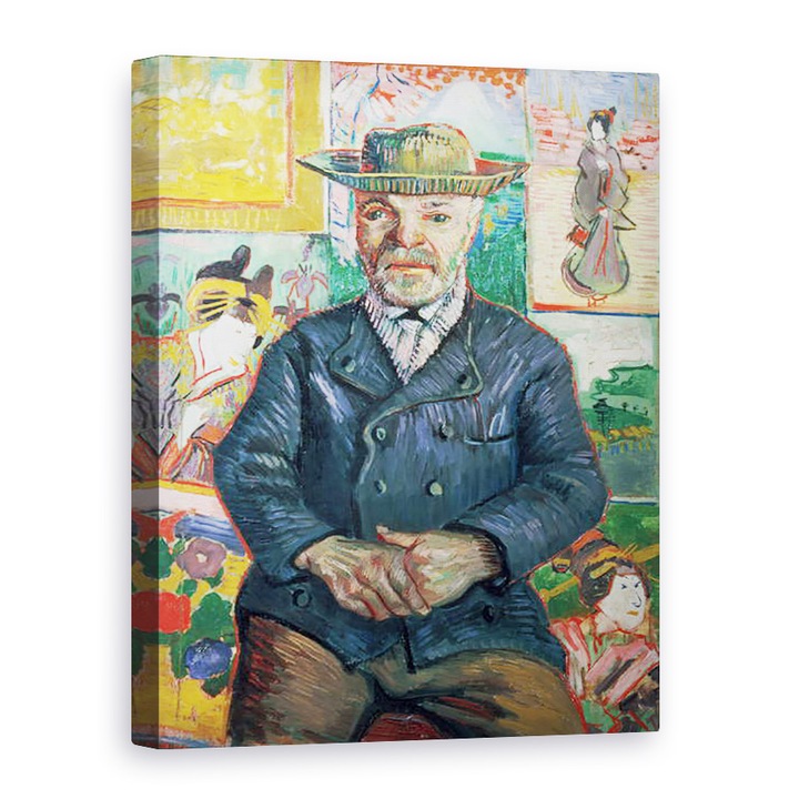 Tablou canvas - Vincent van Gogh - Pere Tanguy, 50 x 70 cm