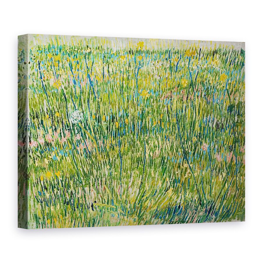 Tablou canvas - Vincent van Gogh - Petic de Iarba, 75 x 100 cm