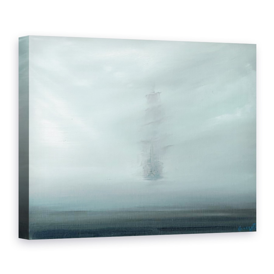 Tablou canvas - Vincent Alexander Booth - Zorii Pacificului, HMS Endeavour 1769, 2017, 50 x 70 cm