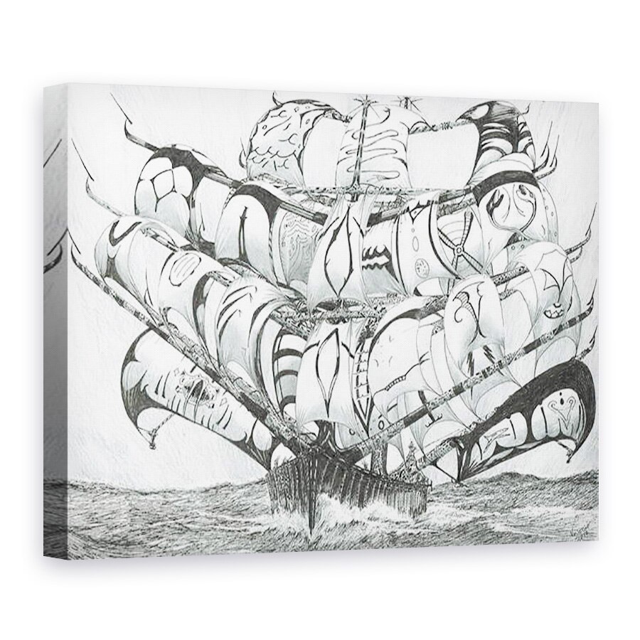 Tablou canvas - Vincent Alexander Booth - Creatorii de furtuni Marea Siberiei de Est, 2017, 60 x 80 cm