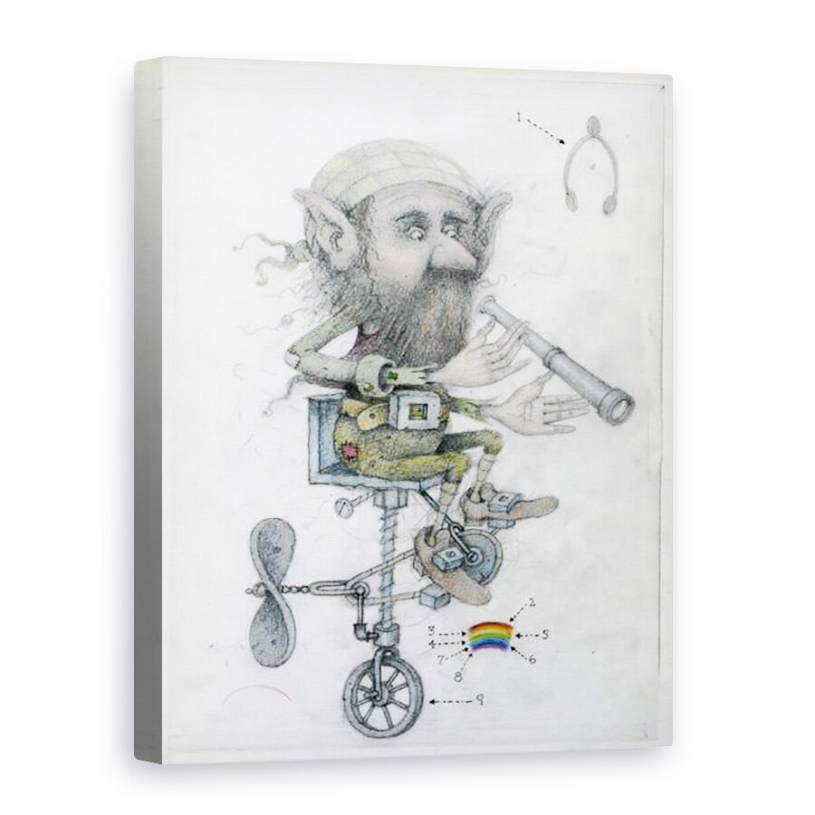 Tablou canvas - Wayne Anderson - Spionez cu ochiul meu mic, 1999, 50 x 70 cm