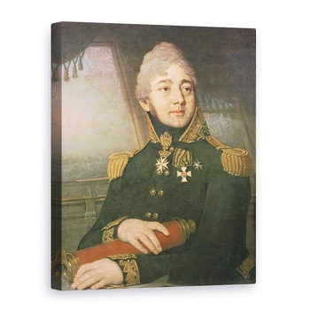 Tablou canvas - Vladimir Lukich Borovikovsky - Portretul poetului rus Evgeny Boratynsky 1800-44, 75 x 100 cm Tablou canvas - Vladimir Lukich Borovikovsky - Portretul poetului rus Evgeny Boratynsky 1800-44, 75 x 100 cm