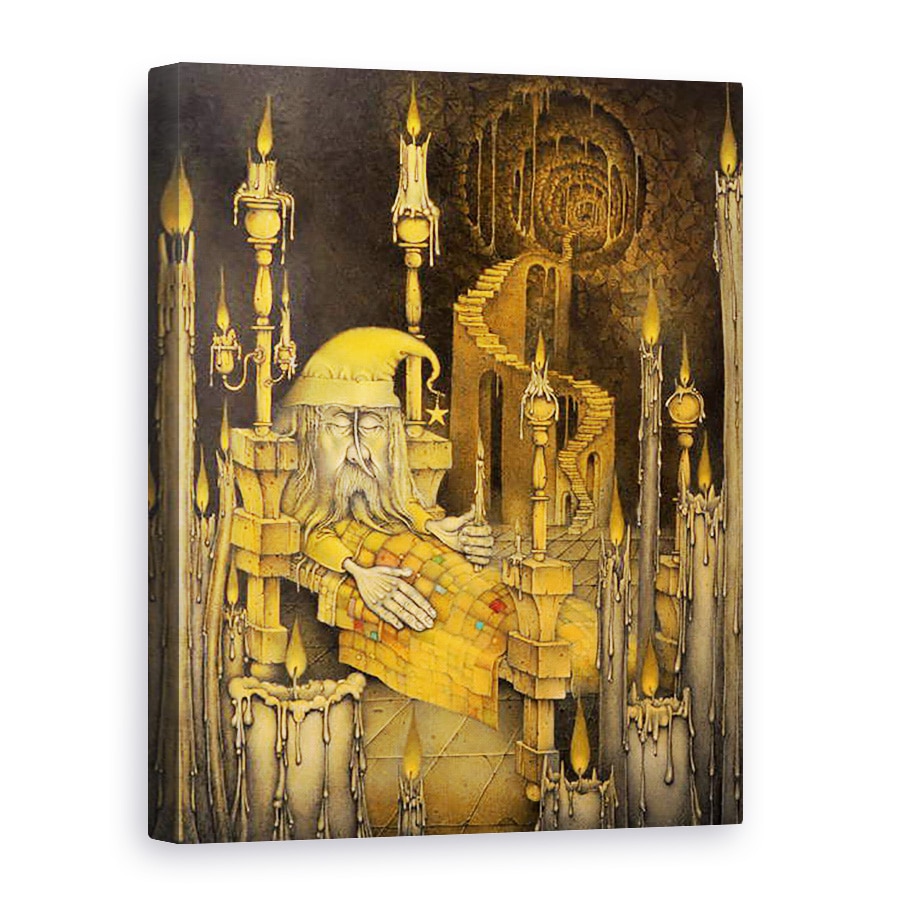 Tablou canvas - Wayne Anderson - Omul de pe Luna, 75 x 100 cm