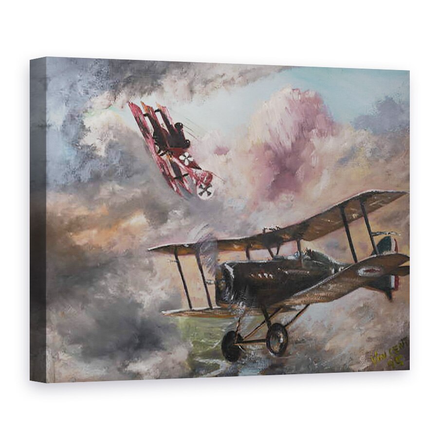 Tablou canvas - Vincent Alexander Booth - Dogfight 1917, 1995, 75 x 100 cm