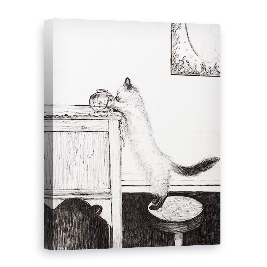 Tablou canvas - Vincent Alexander Booth - Puzzle castron Goldfish, 2009, 50 x 70 cm