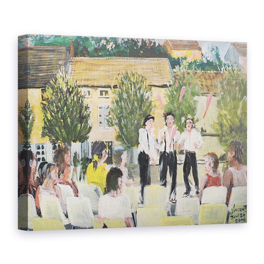 Tablou canvas - Vincent Alexander Booth - Italien Performers, Laignes, Franta. 2006, 75 x 100 cm