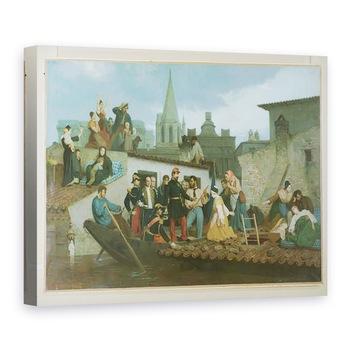 Tablou canvas - William-Adolphe Bouguereau - Napoleon al III-lea 1808-73 Vizitand victimele inundatiilor din Tarascon in iunie 1856, 50 x 70 cm Tablou canvas - William-Adolphe Bouguereau - Napoleon al III-lea 1808-73 Vizitand victimele inundatiilor din Tarascon in iunie 1856, 50 x 70 cm