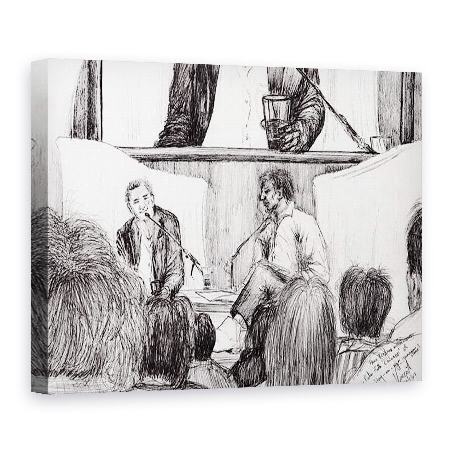 Tablou canvas - Vincent Alexander Booth - Interviu la Hay pe Wye, 2007, 75 x 100 cm