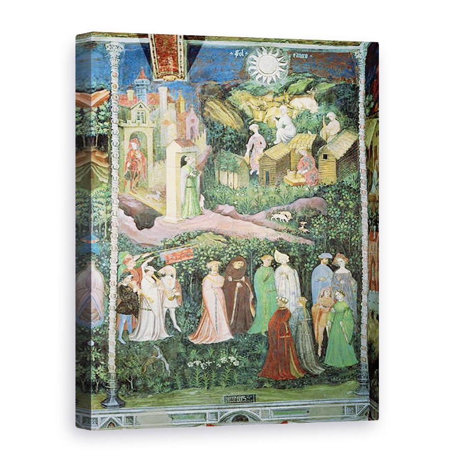 Tablou canvas - Scoala Boema - Luna Iunie, 50 x 70 cm