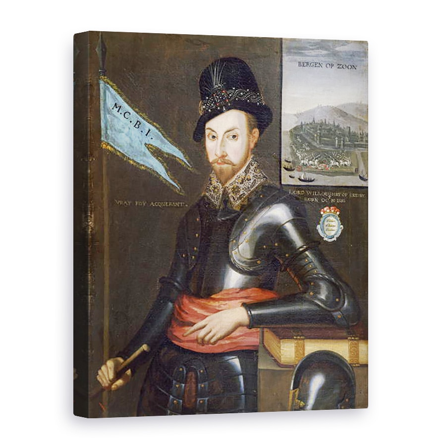 Картина на платно Английско училище Portrait Of Peregrine Bertie