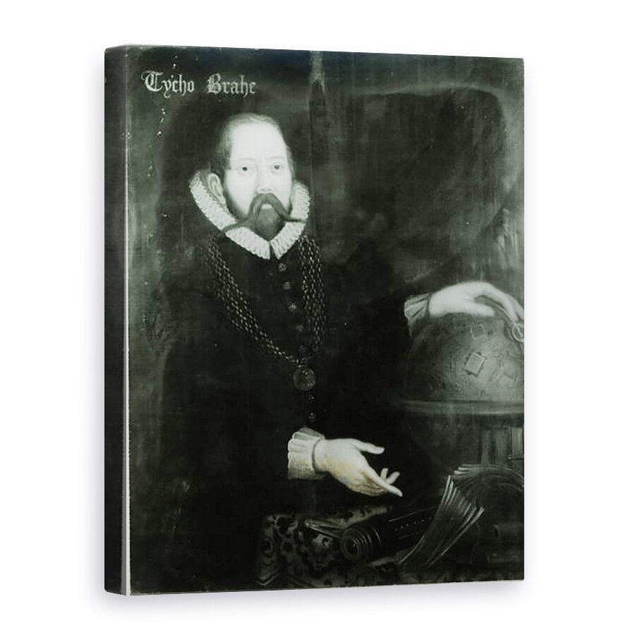 Tablou canvas - Scoala daneza - Tycho Brahe 1546-1601 ulei pe panza, 50 x 70 cm