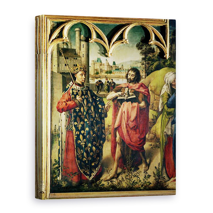 Tablou canvas - Scoala franceza - Parlamentul Altarpiece Paris, 75 x 100 cm