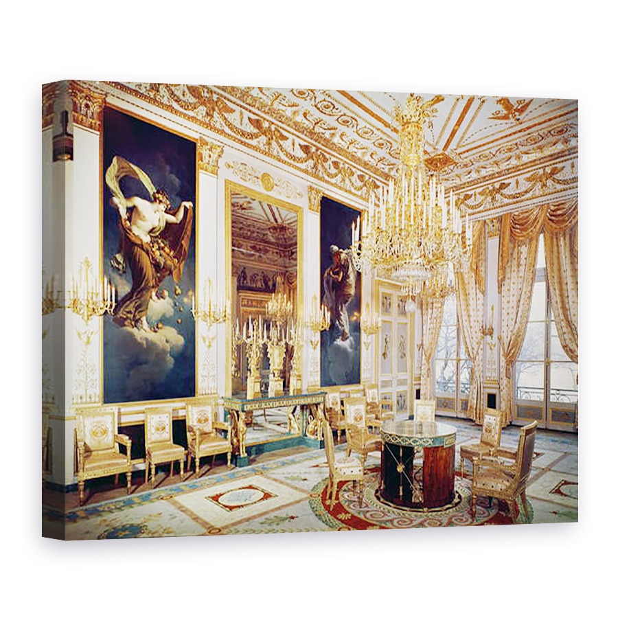 Tablou canvas - Scoala franceza - Interiorul Salonului des Quatre Saisons, 50 x 70 cm