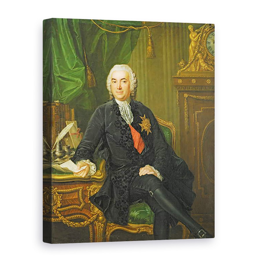 Tablou canvas - Scoala franceza - Joseph-Francois Foulon 1715-89 dupa 1760, 50 x 70 cm