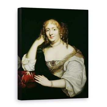 Tablou canvas - Scoala franceza - Portretul Mariei de Rabutin-Chantal 1626-97 Marchiza de Sevigne, 50 x 70 cm Tablou canvas - Scoala franceza - Portretul Mariei de Rabutin-Chantal 1626-97 Marchiza de Sevigne, 50 x 70 cm