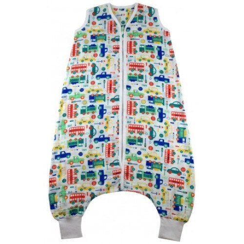 Sac de dormit cu picioruse Bamboo Vehicles 18-24 luni 0.2 Tog