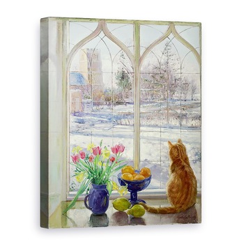 Tablou canvas - Timothy Easton - Umbre de zapada si pisica, 75 x 100 cm Tablou canvas - Timothy Easton - Umbre de zapada si pisica, 75 x 100 cm