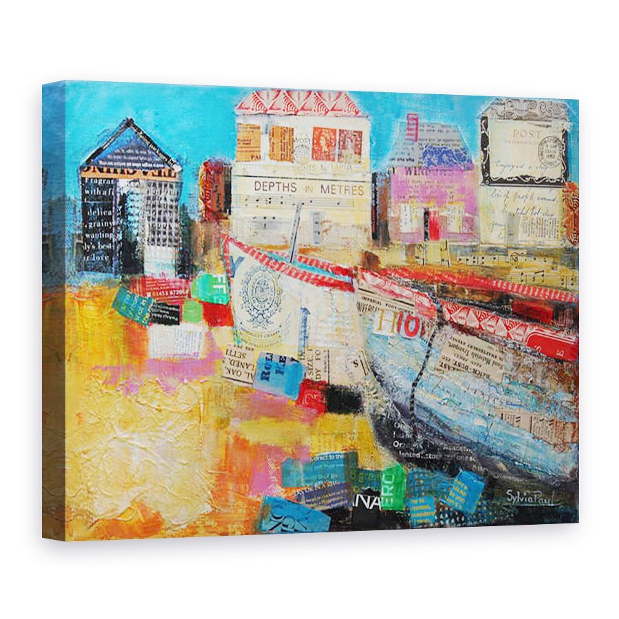 Tablou canvas - Sylvia Paul - Barci de pescuit vechi, 2013, 75 x 100 cm