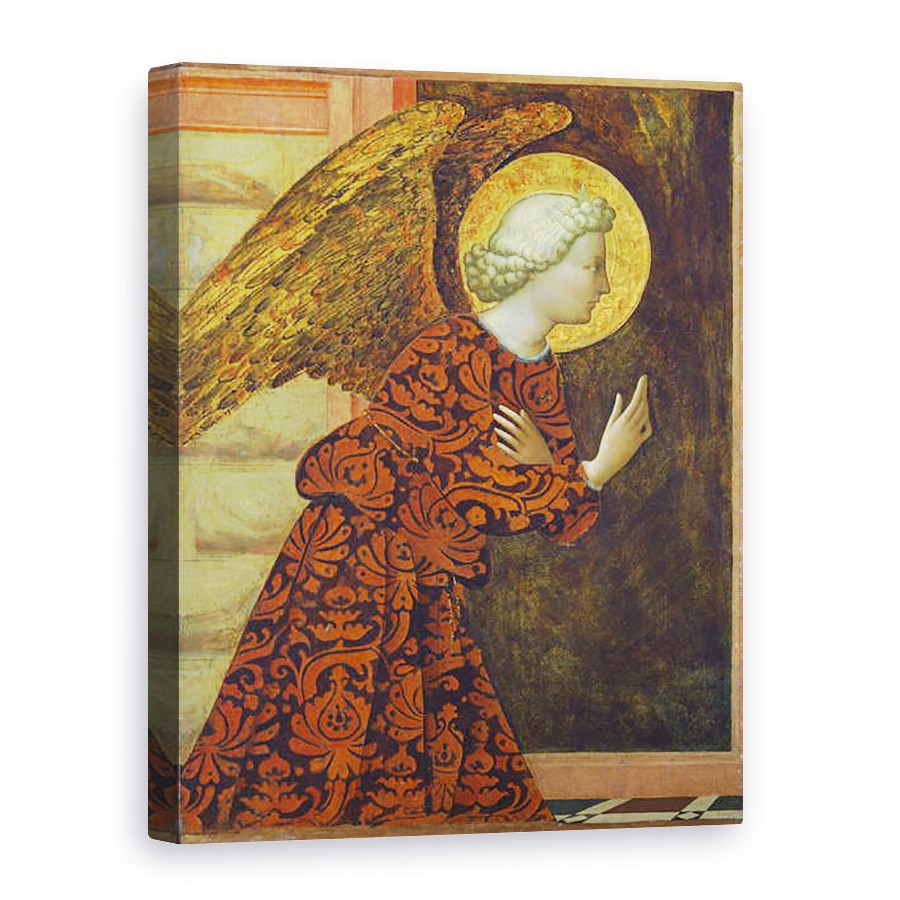 Tablou canvas - Tommaso Masolino da Panicale - Arhanghelul Gavriil, 75 x 100 cm