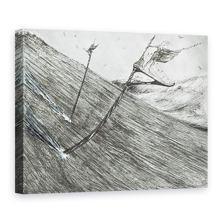 Tablou canvas - Vincent Alexander Booth - Creatorii de furtuni Marea Neagra, 2017, 75 x 100 cm