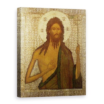 Tablou canvas - Scoala Rusa - Icoana Sfantului Ioan, scoala din Moscova, 75 x 100 cm Tablou canvas - Scoala Rusa - Icoana Sfantului Ioan, scoala din Moscova, 75 x 100 cm