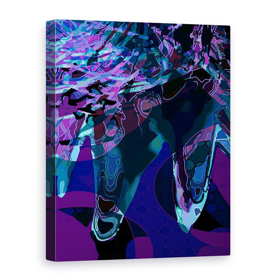 Tablou canvas - Scott J. Davis - Artichoke_abst_vert3b, 75 x 100 cm