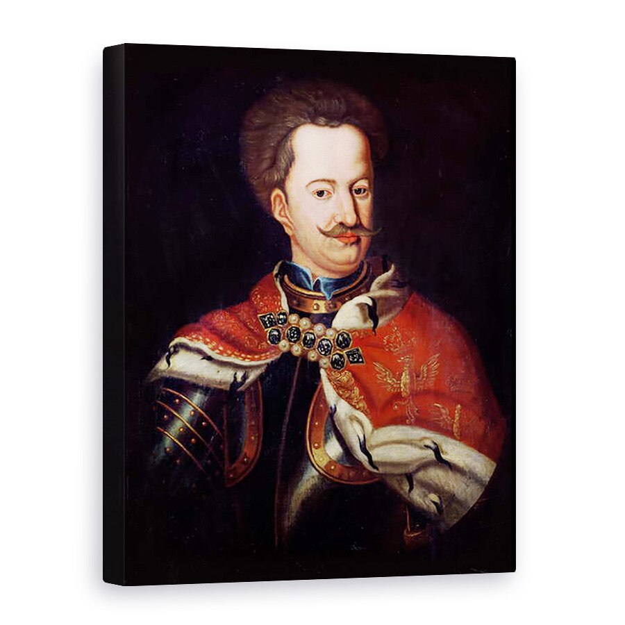 Tablou canvas - Scoala Poloneza - Stanislaw I Leszczynski 1677-1766, 50 x 70 cm