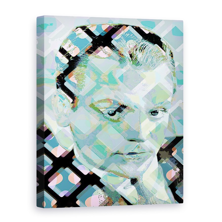 Tablou canvas - Scott J. Davis - James Cagney, 60 x 80 cm