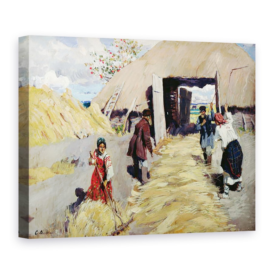 Tablou canvas - Sergei Arsenevich Vinogradov - Etaj treierat, 60 x 80 cm