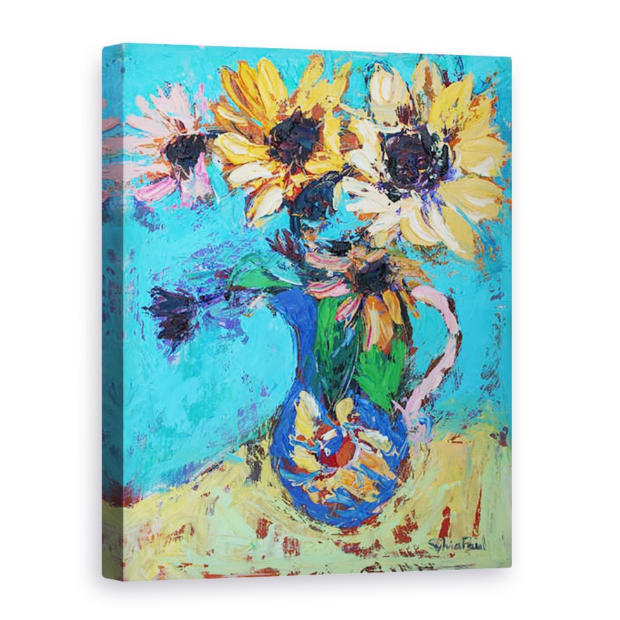 Tablou canvas - Sylvia Paul - Floarea-soarelui, 75 x 100 cm