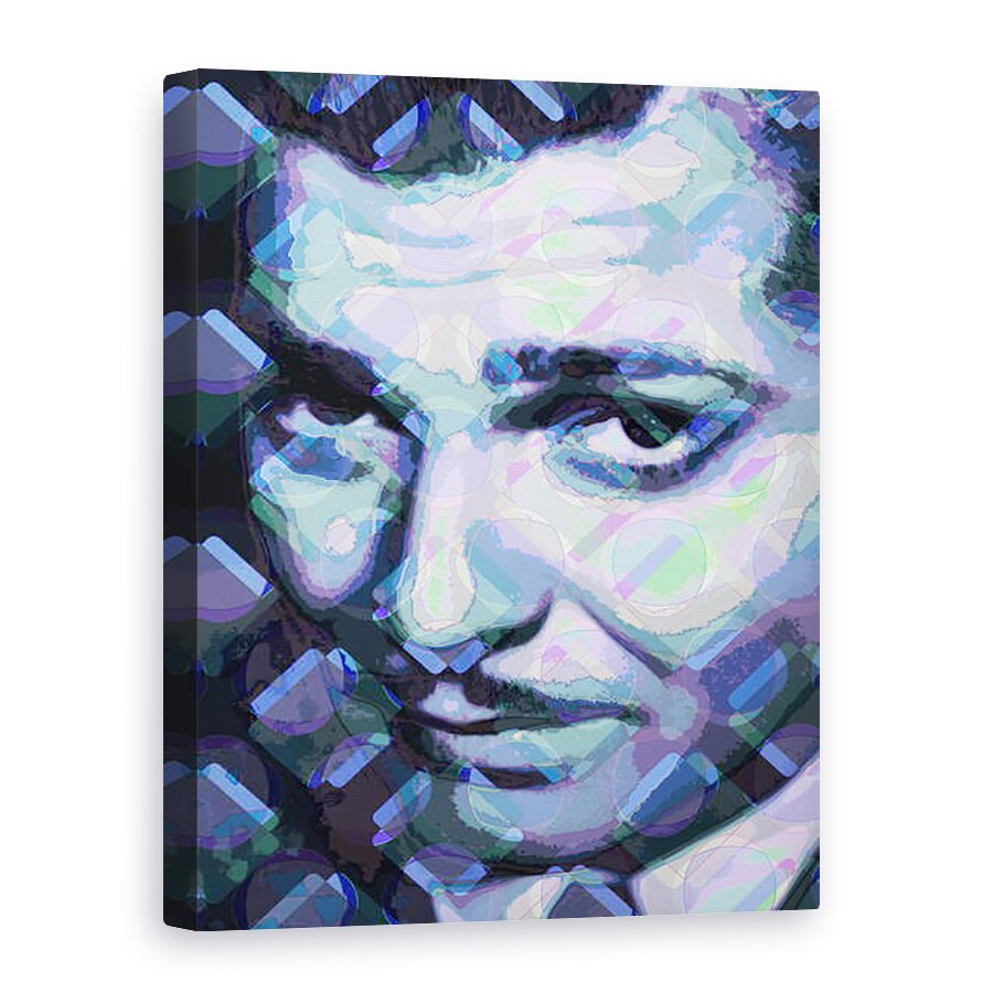 Tablou canvas - Scott J. Davis - Clark Gable, 75 x 100 cm