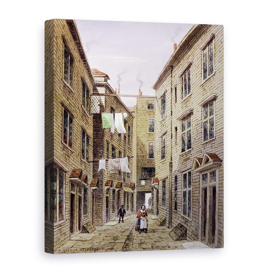 Tablou canvas - Thomas Hosmer Shepherd - Locul Cap de mistreti, 75 x 100 cm