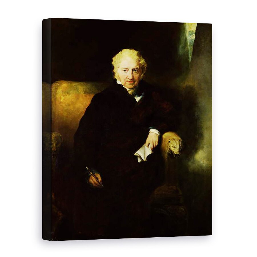 Tablou canvas - Thomas Lawrence - Portretul lui Henry Fuseli Johann Heinrich Fussli 1741-1825, 60 x 80 cm