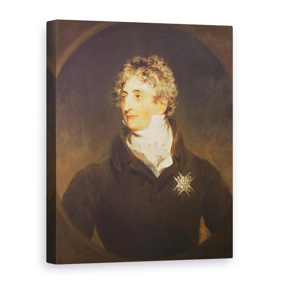 Tablou canvas - Thomas Lawrence - Portretul Ducelui Armand-Emmanuel de Richelieu 1766-1822 1822, 75 x 100 cm