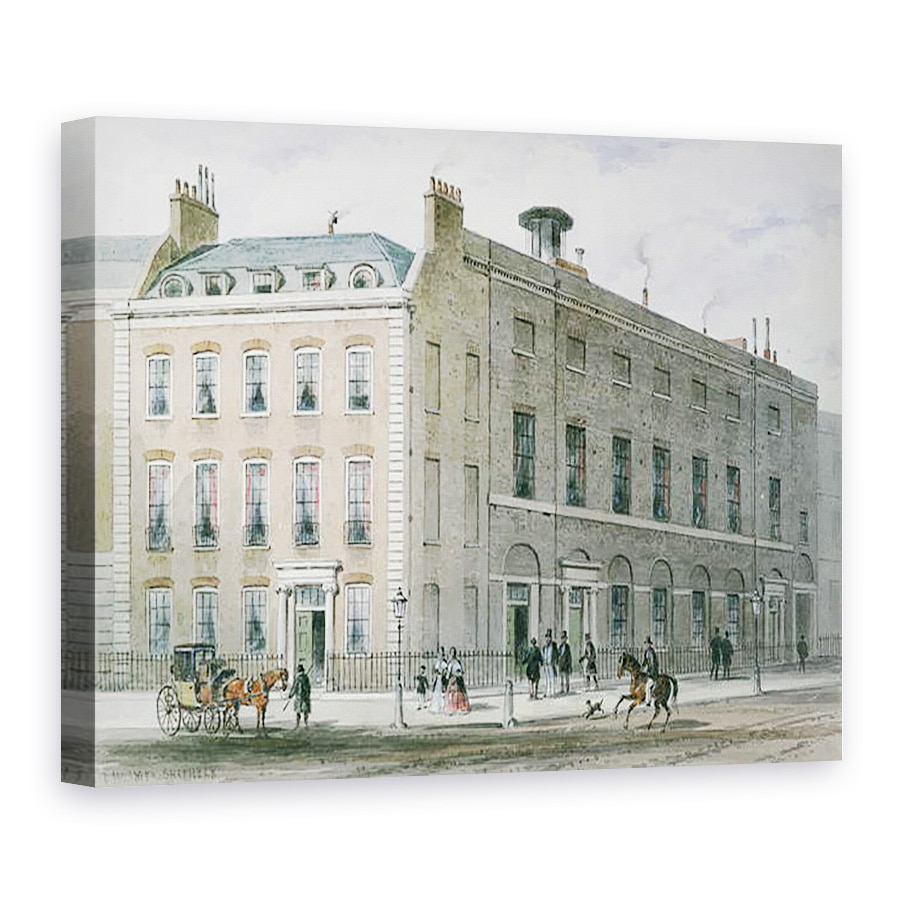 Tablou canvas - Thomas Hosmer Shepherd - Hanovra Square camere pentru concerte, 75 x 100 cm