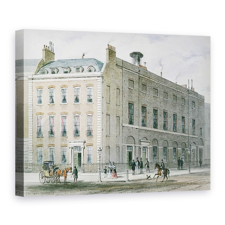 Tablou canvas - Thomas Hosmer Shepherd - Hanovra Square camere pentru concerte, 50 x 70 cm