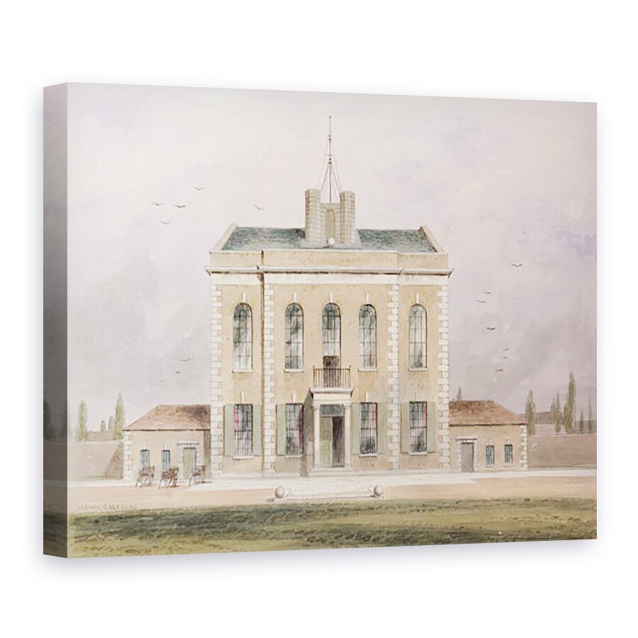 Tablou canvas - Thomas Hosmer Shepherd - Armoury apartinand Companiei Regale de Artilerie, 75 x 100 cm