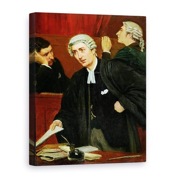 Tablou canvas - Thomas Davidson - Avocat, 75 x 100 cm Tablou canvas - Thomas Davidson - Avocat, 75 x 100 cm