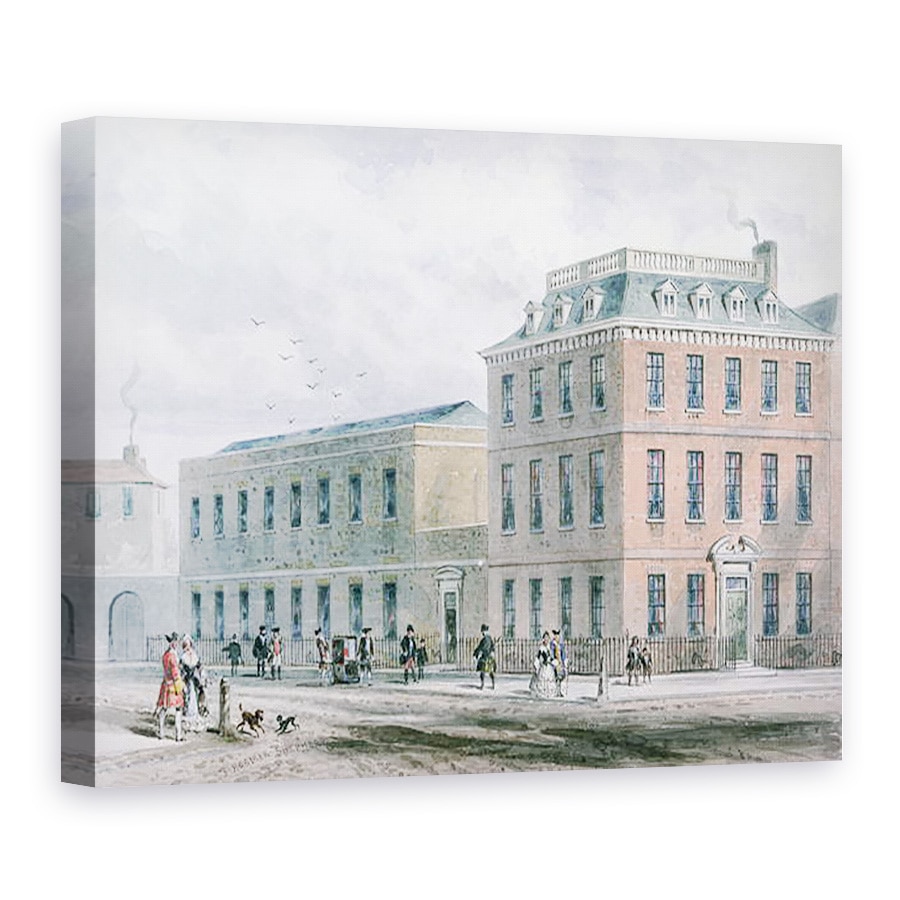 Tablou canvas - Thomas Hosmer Shepherd - Vedere la Piata Soho si Casa Carlisle, 75 x 100 cm